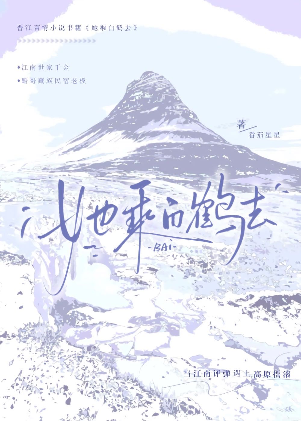她乘白鹤去